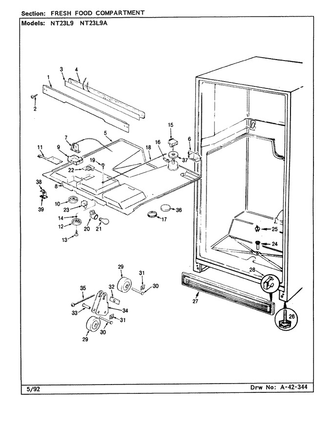 Diagram for NT23L9A (BOM: BA99C)