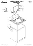 Diagram for 01 - Top And Cabinet Parts