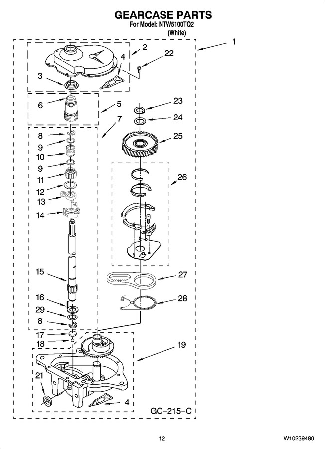 Diagram for NTW5100TQ2