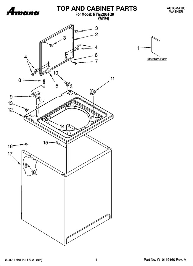 Diagram for NTW5205TQ0