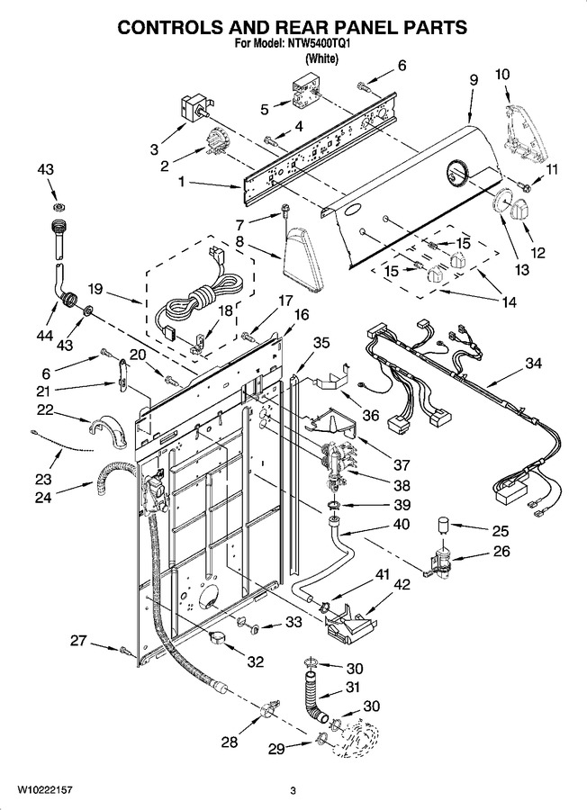 Diagram for NTW5400TQ1