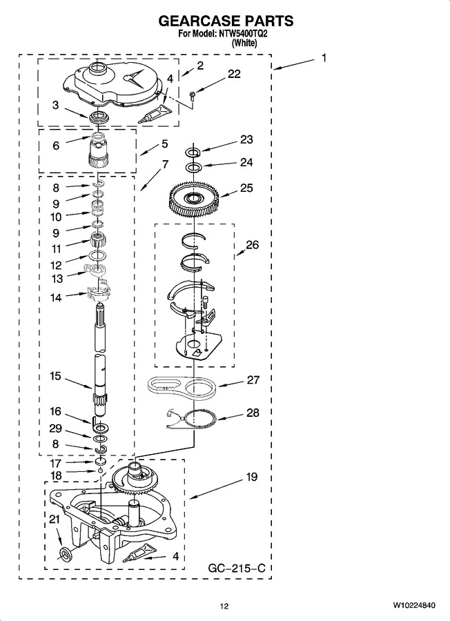 Diagram for NTW5400TQ2