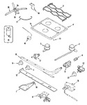 Diagram for 06 - Interior Cabinet & Freezer Shelving