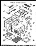 Diagram for 05 - Main And Top Oven Assy