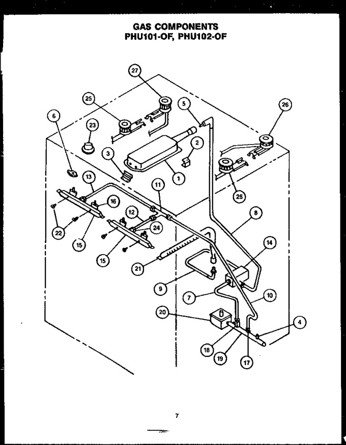 Diagram for PHU101-OF (BOM: PHU1010OF)