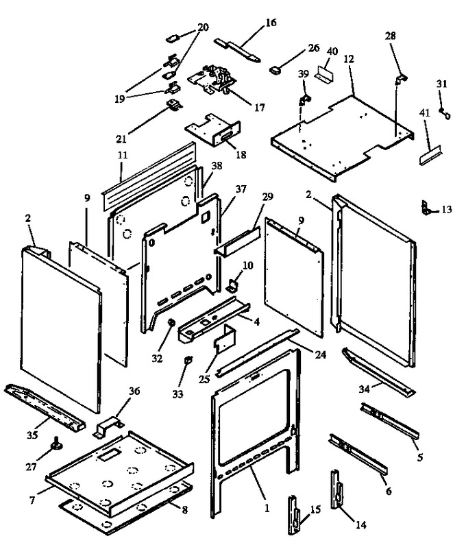 Diagram for PHU202UB (BOM: P1130734N B)