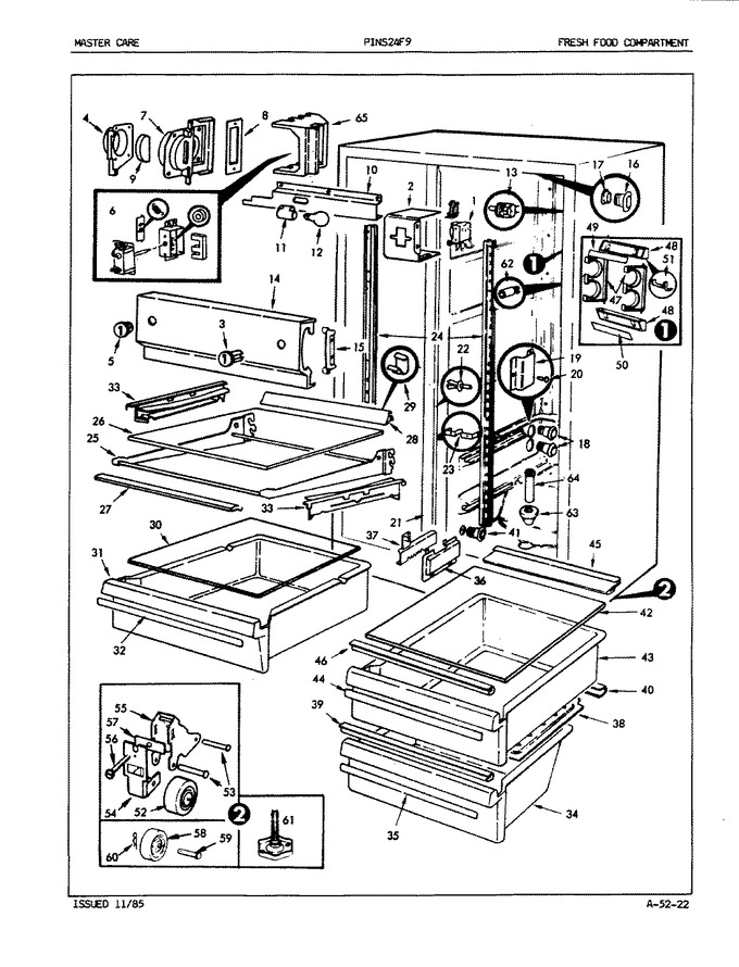 Diagram for PINS24F9 (BOM: 5L57A)