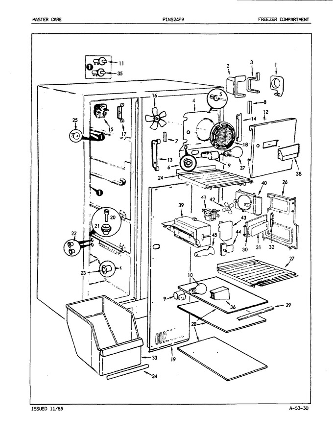 Diagram for PINS24F9 (BOM: 5L57B)