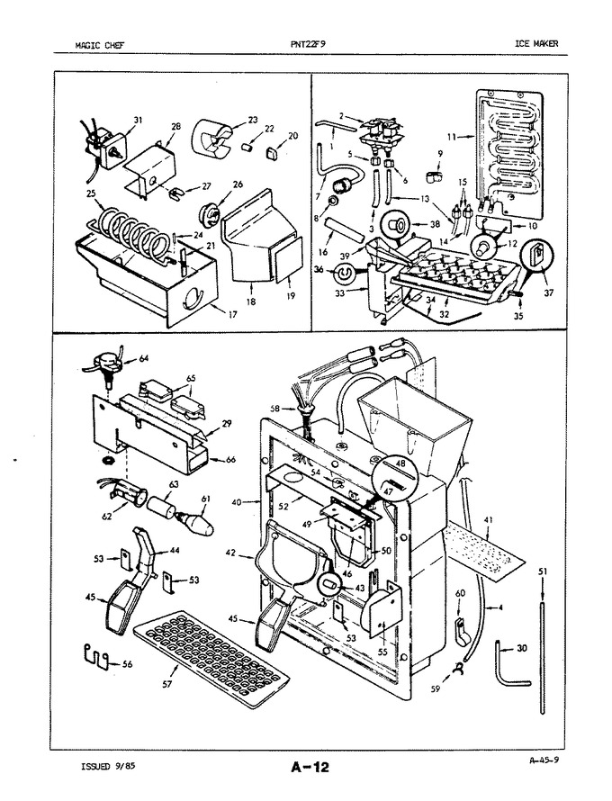 Diagram for PNT22F9A (BOM: 5B62A)