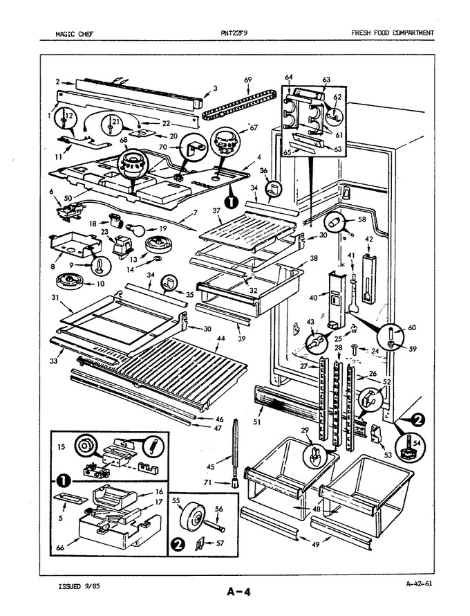 Diagram for PNT22F9LA (BOM: 5B62B)