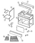 Diagram for 04 - Body/oven