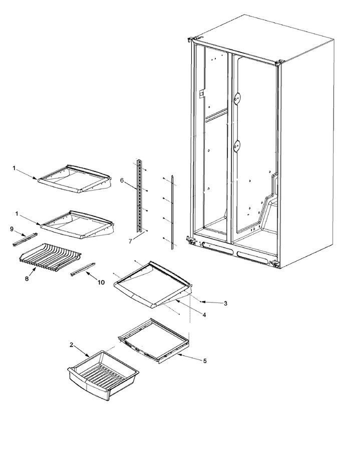 Diagram for PSD264LGRQ (BOM: PPSD264LGC0)