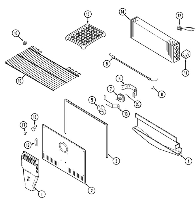 Diagram for PTB1952GRQ