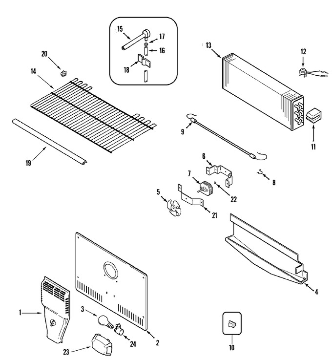 Diagram for PTF216LHRQ