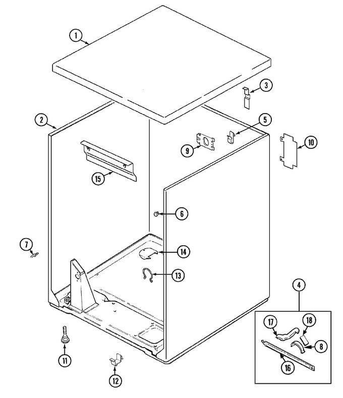 Diagram for PYET244AZW