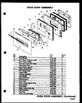 Diagram for 06 - Oven Door Assy