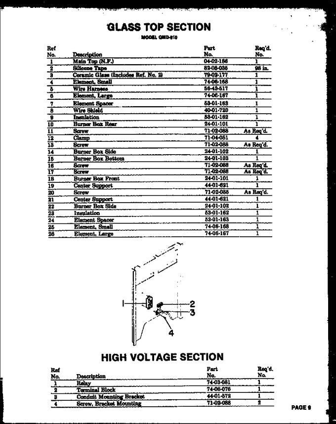 Diagram for QMD-800