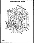 Diagram for 05 - Lower Oven Cabinet Section