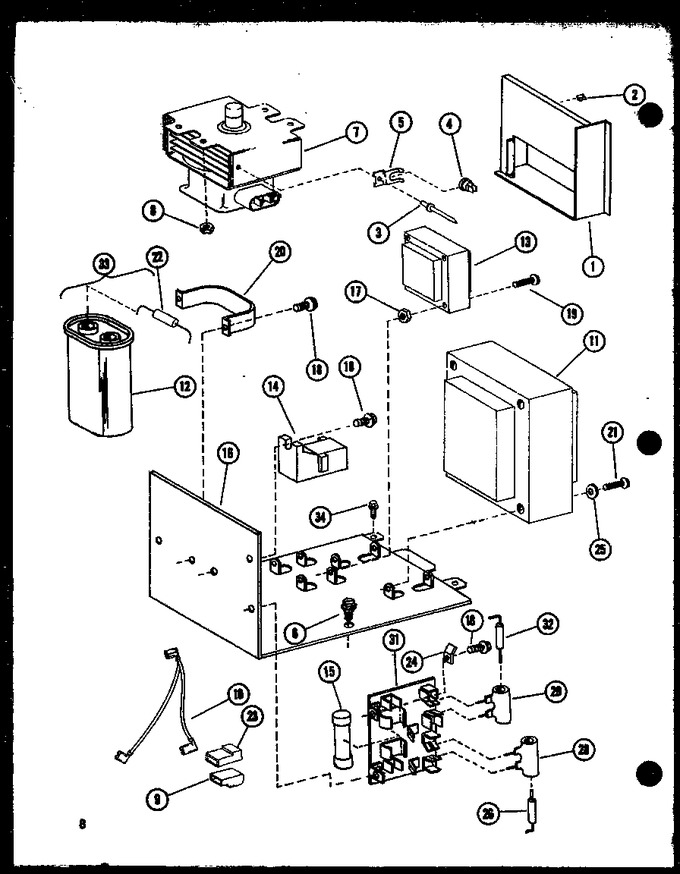 Diagram for R0-24-8 (BOM: P7391703M)