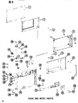 Diagram for 01 - Door & Bezel