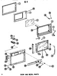 Diagram for 01 - Door & Bezel