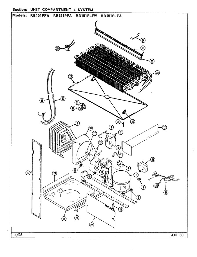 Diagram for RB151PLFA (BOM: DG14A)