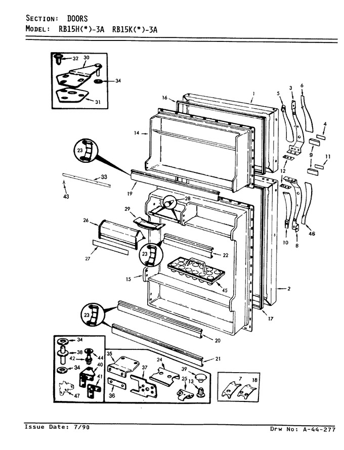 Diagram for RB15HA-3A (BOM: 8C72A)