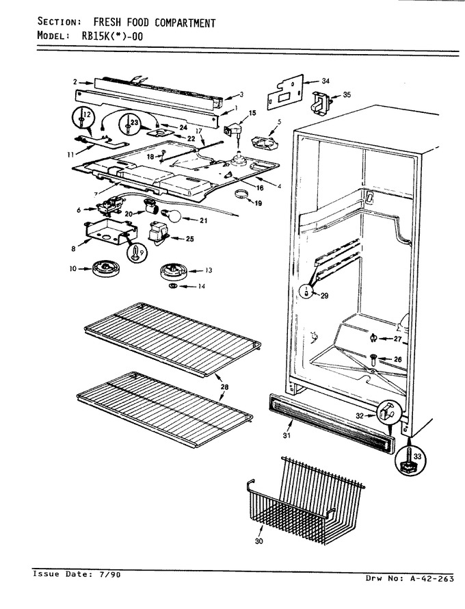 Diagram for RB15KA-00 (BOM: AG09A)