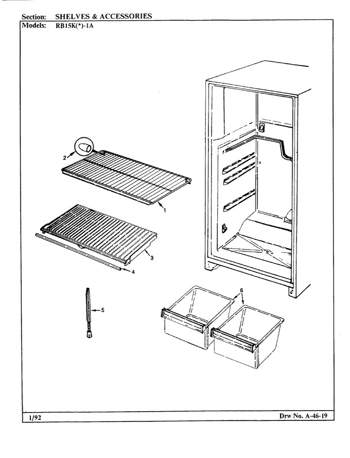 Diagram for RB15KN-1A (BOM: BG01E)