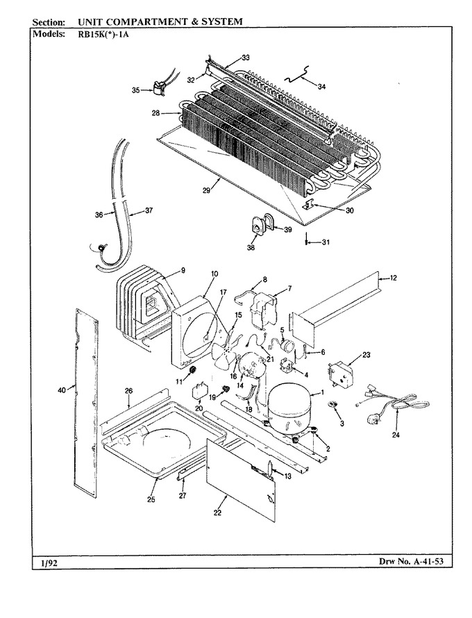 Diagram for RB15KN-1A (BOM: BG01E)