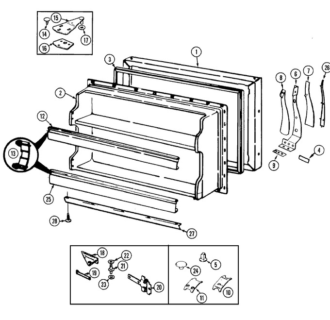 Diagram for RB171PFA (BOM: DG29A)