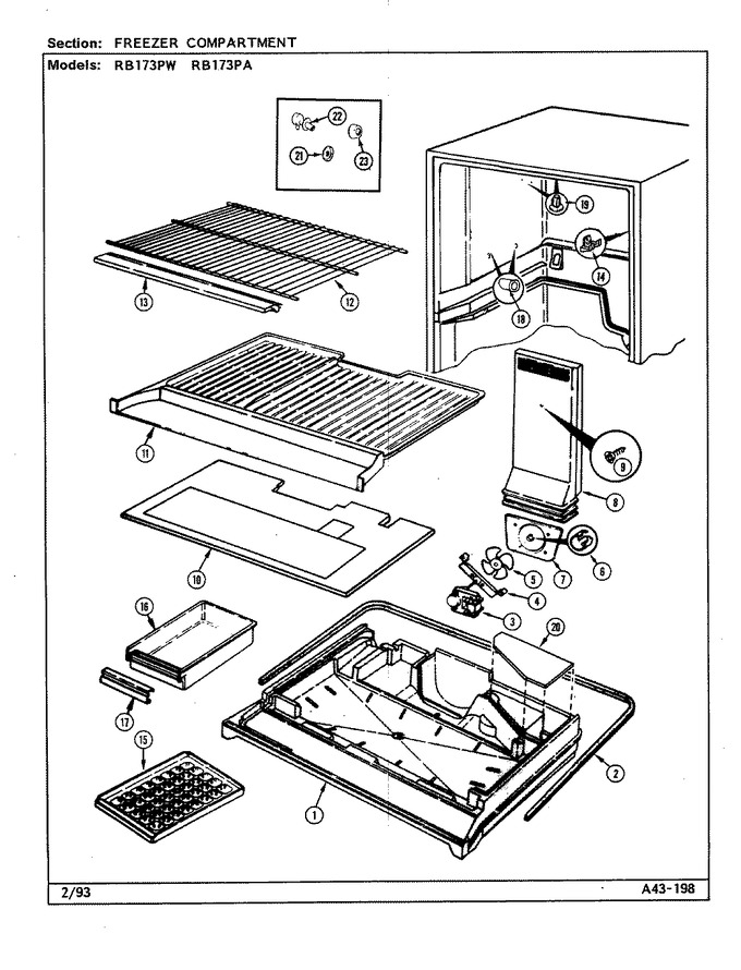 Diagram for RB173PA (BOM: DG35A)