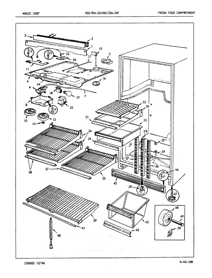 Diagram for RB17EY-2A (BOM: 7C03A)