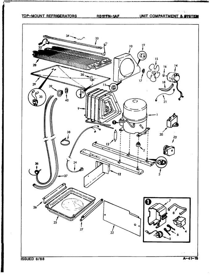 Diagram for RB17FA1AF (BOM: 7D66A)