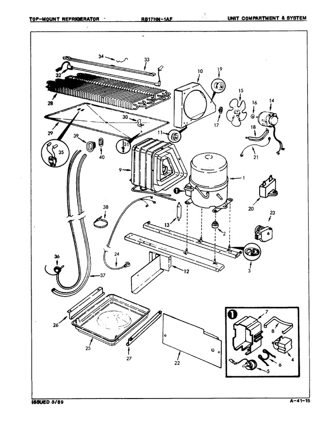 Diagram for RB17HA1AF (BOM: 8C62A)