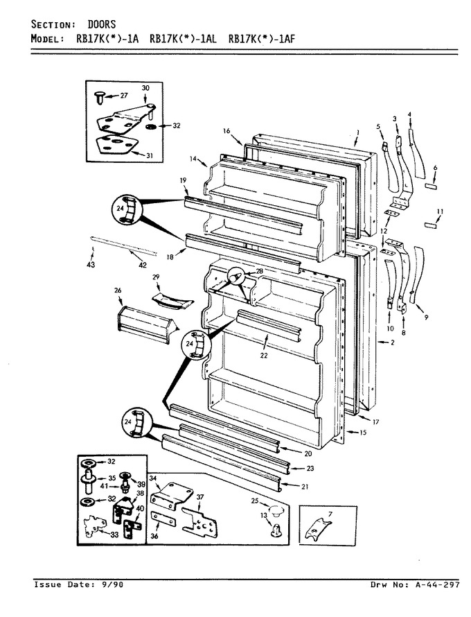 Diagram for RB17KA-1AL (BOM: AG22A)