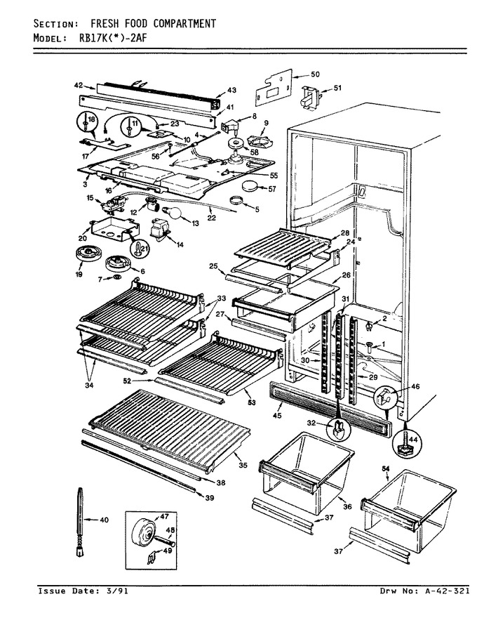 Diagram for RB17KN2AF (BOM: BG36A)