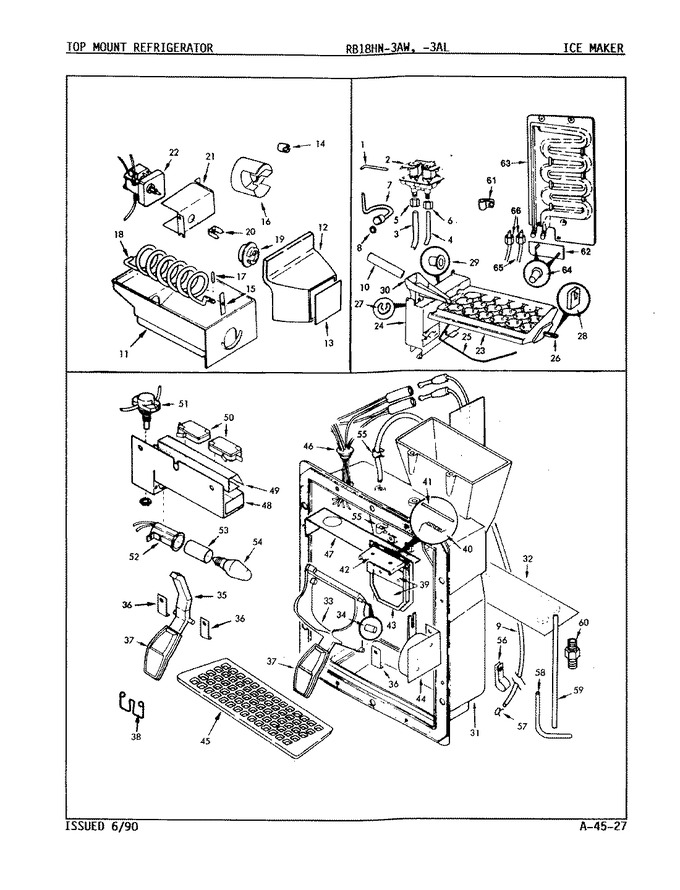 Diagram for RB18HA-3AW (BOM: 8B22A)