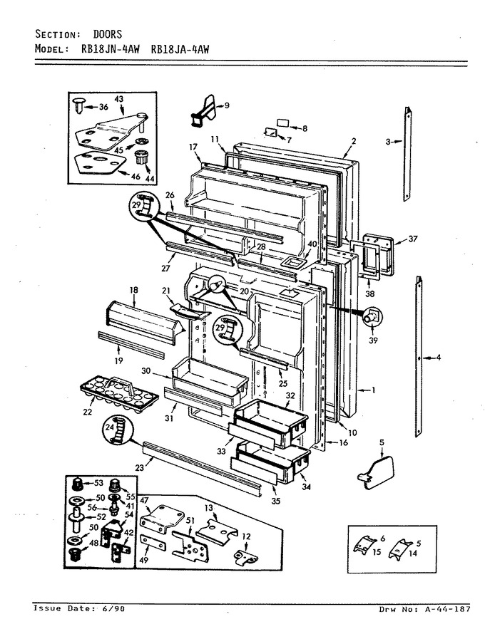 Diagram for RB18JA-4AW (BOM: 9A32A)