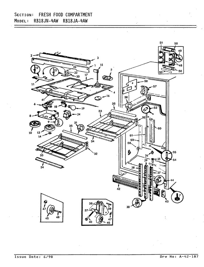 Diagram for RB18JA-4AW (BOM: 9A32A)