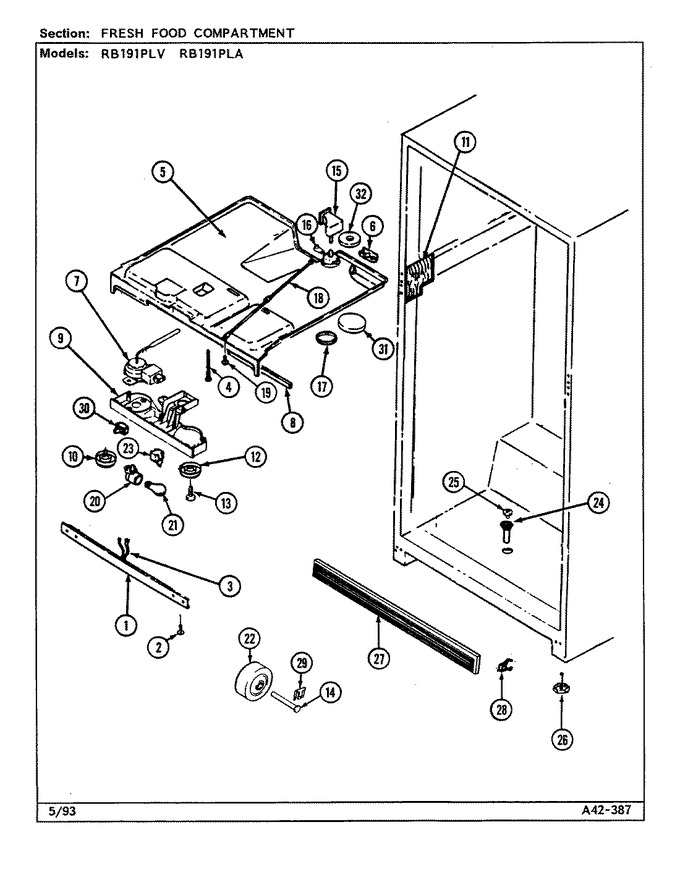 Diagram for RB191PLA