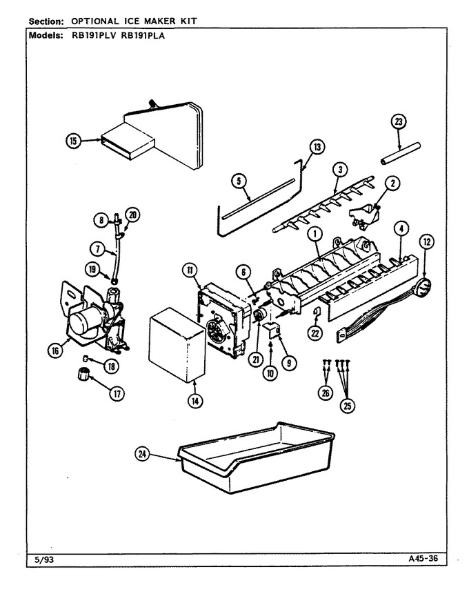 Diagram for RB191PLV