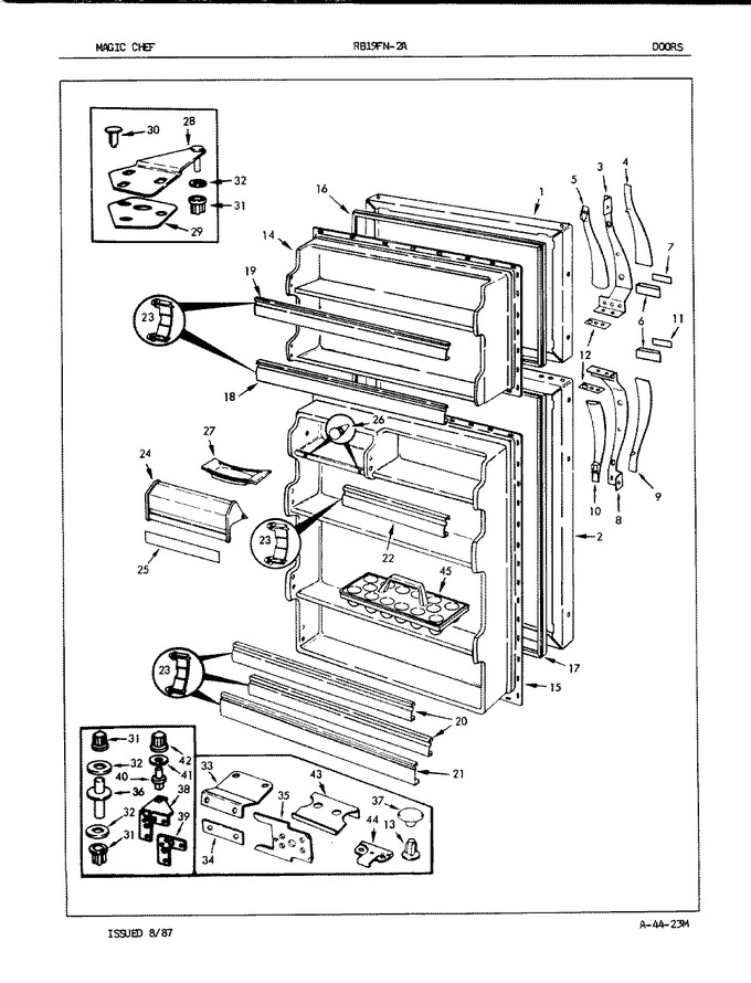 Diagram for RB19FA-2A (BOM: 7C38A)