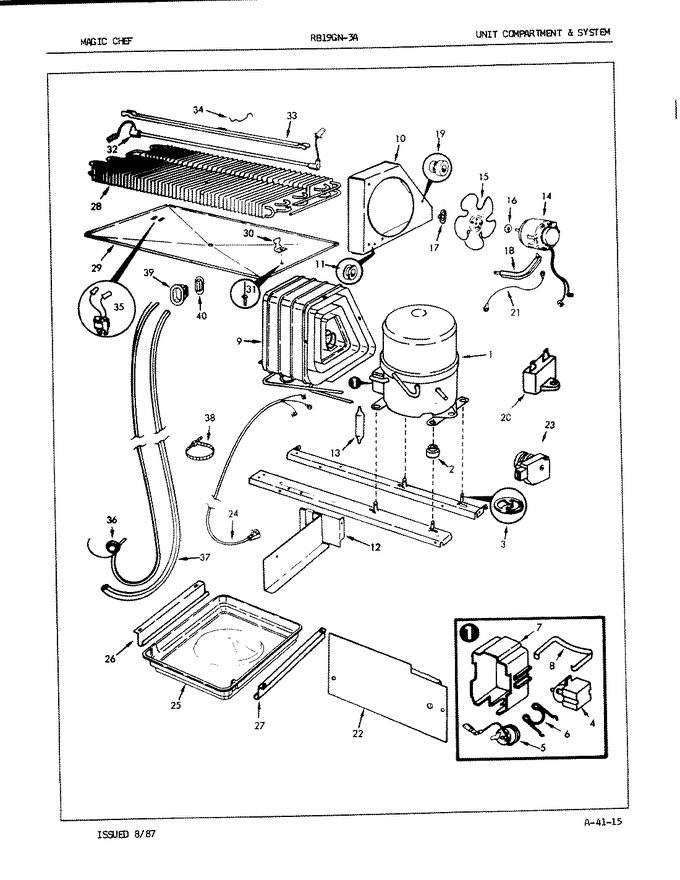 Diagram for RB19GN-3A (BOM: 7C39A)