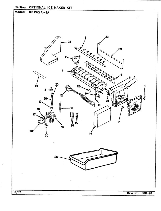 Diagram for RB19KA-4A (BOM: BG65C)