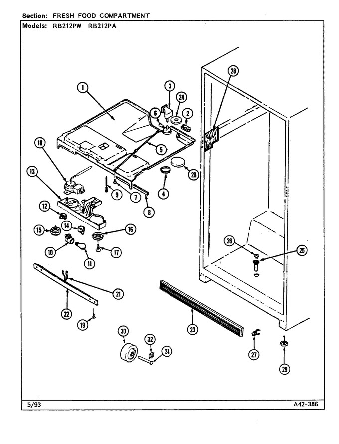 Diagram for RB212PA (BOM: DD76A)