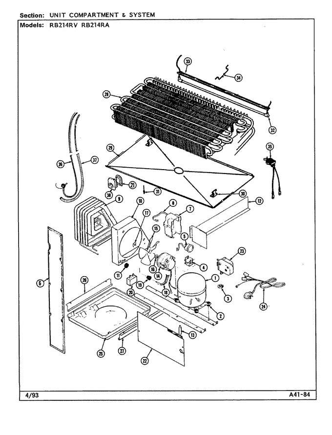 Diagram for RB214RV (BOM: DG73A)