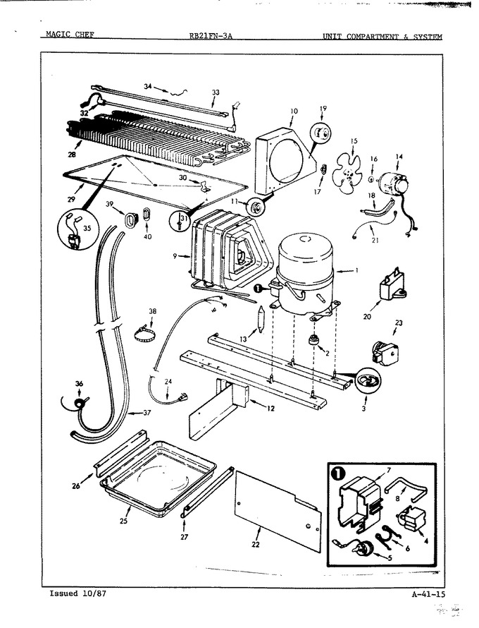 Diagram for RB21FN-3A (BOM: 8C73A)