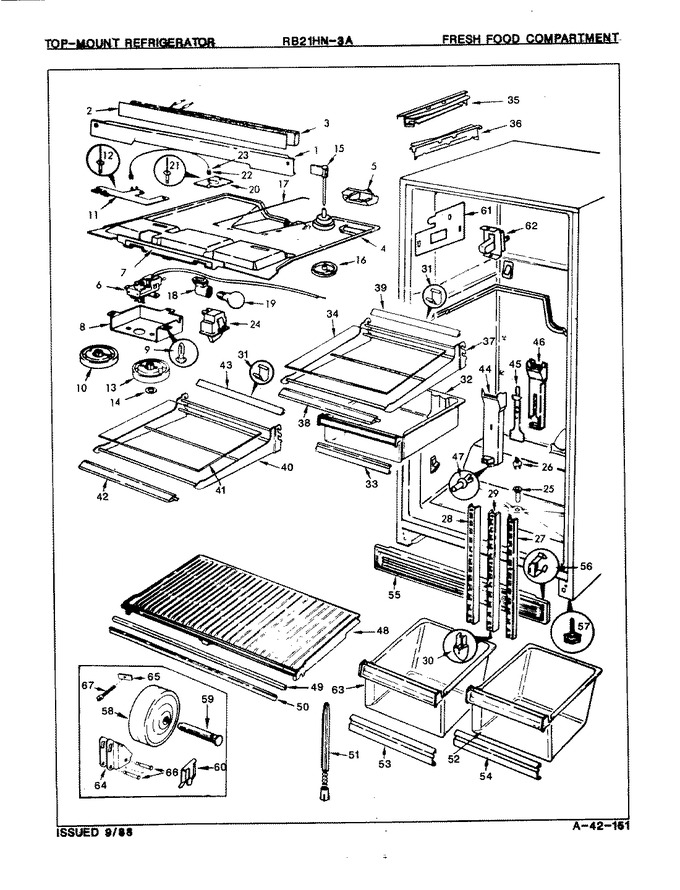 Diagram for RB21HY-3A (BOM: 8C74A)