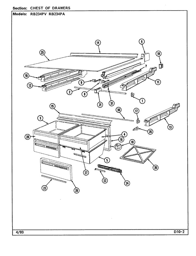 Diagram for RB234PV (BOM: DD86A)